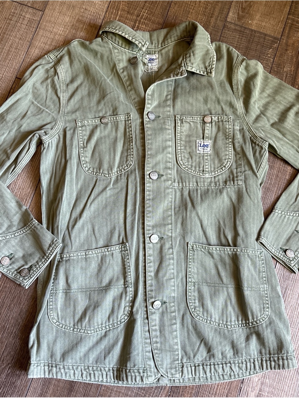 Lee Men's Military Field Jacket in Olive